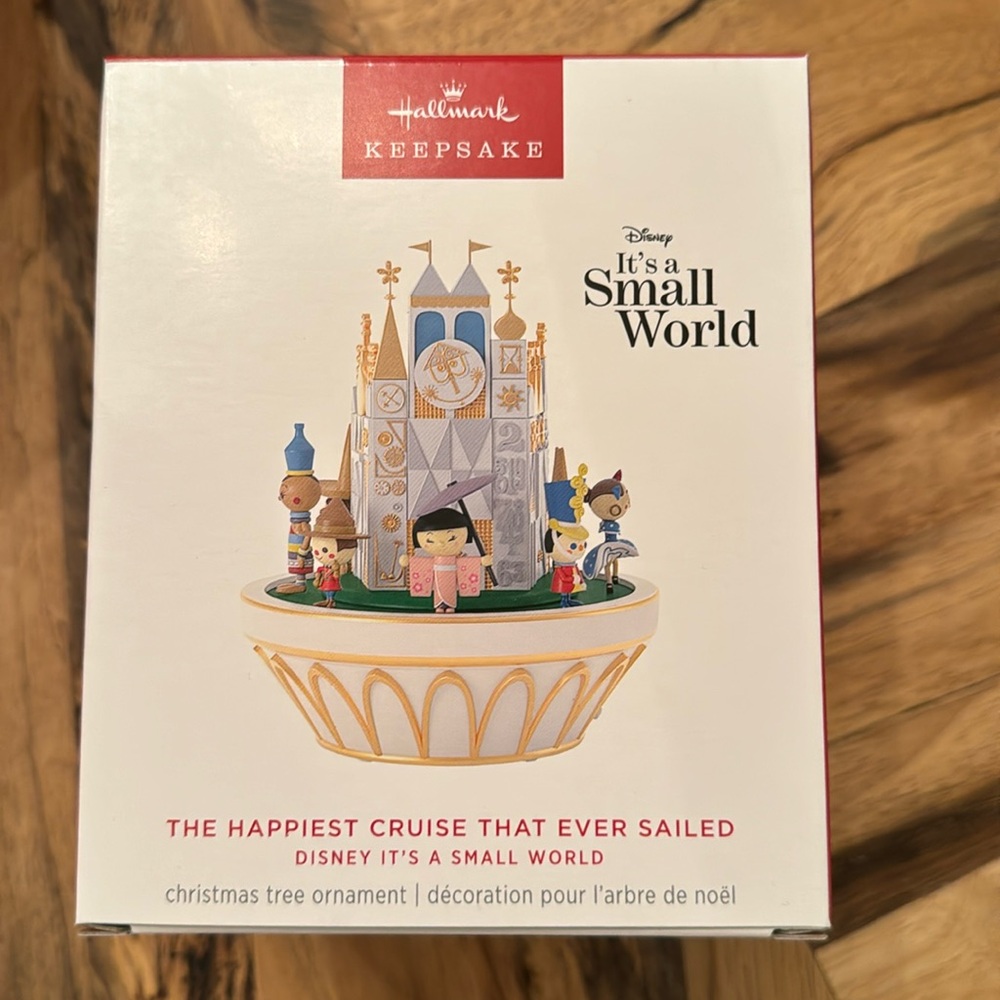 Hallmark Keepsake It's a Small world Ornament NEW